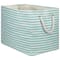 DII® Medium Pinstripe Rectangle Woven Paper Storage Bin